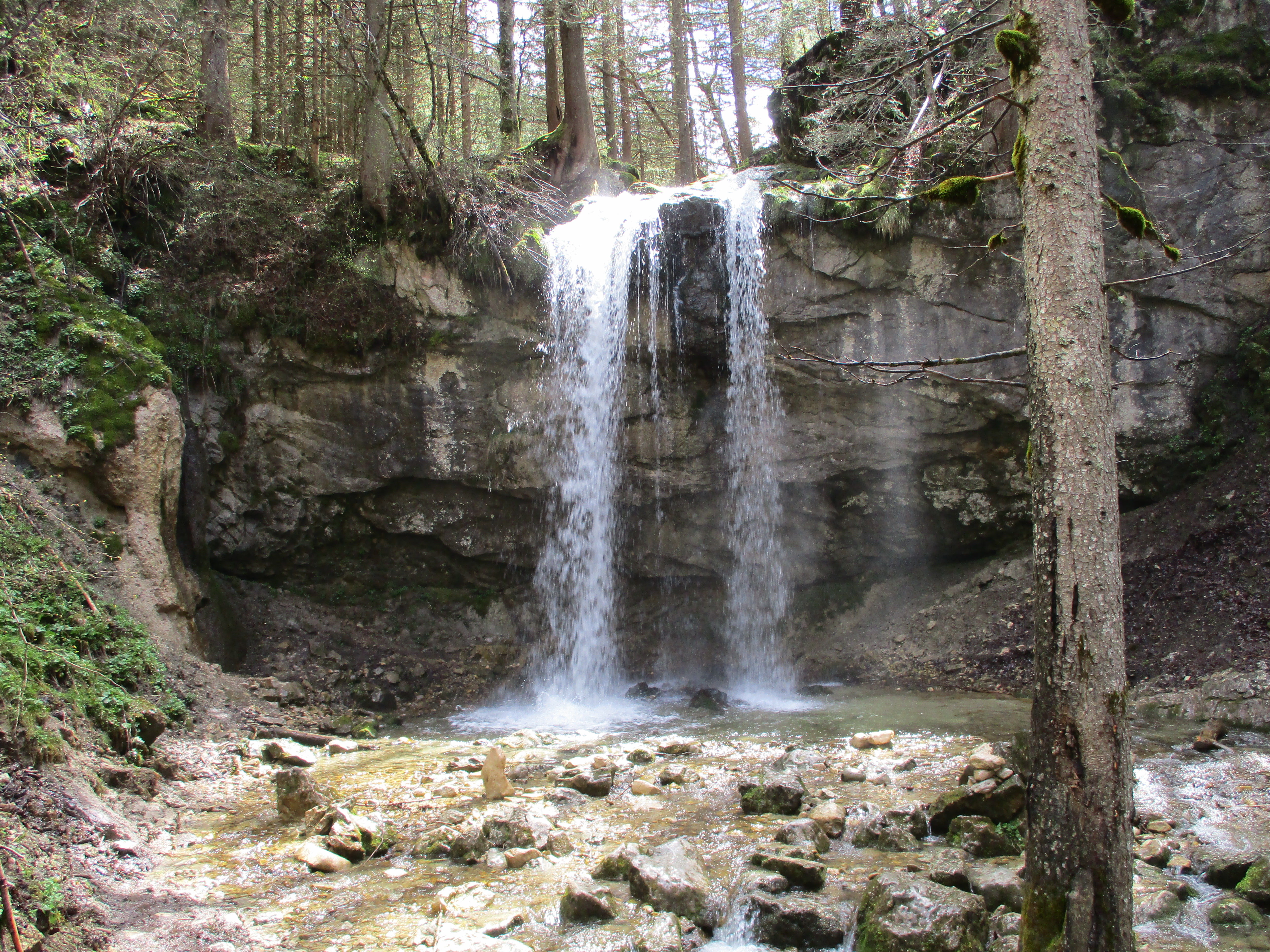 Balade à la cascade de la Fauge